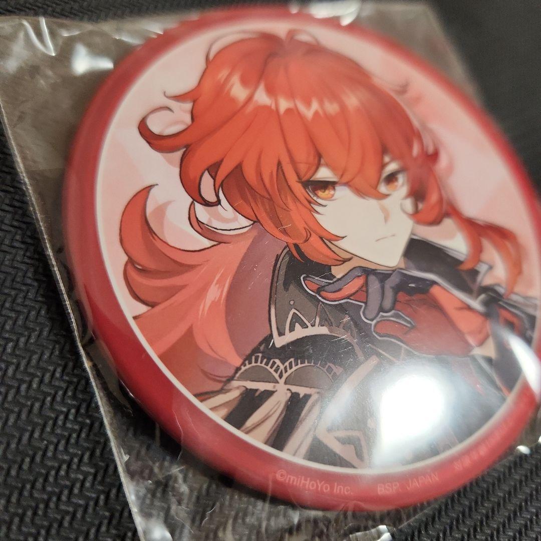 原神　ディルック　缶バッジ　プライズ　セガ　SEGA　ナムコ　限定　未開封