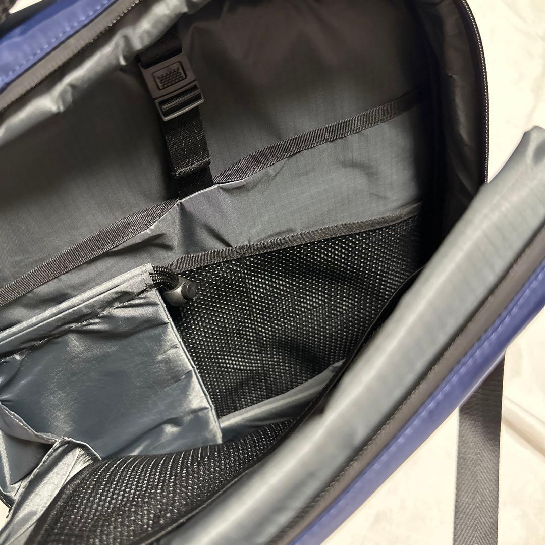 新品　人気　L YAKPAK ヤックパック レコードバッグ ショルダーバッグ　紺