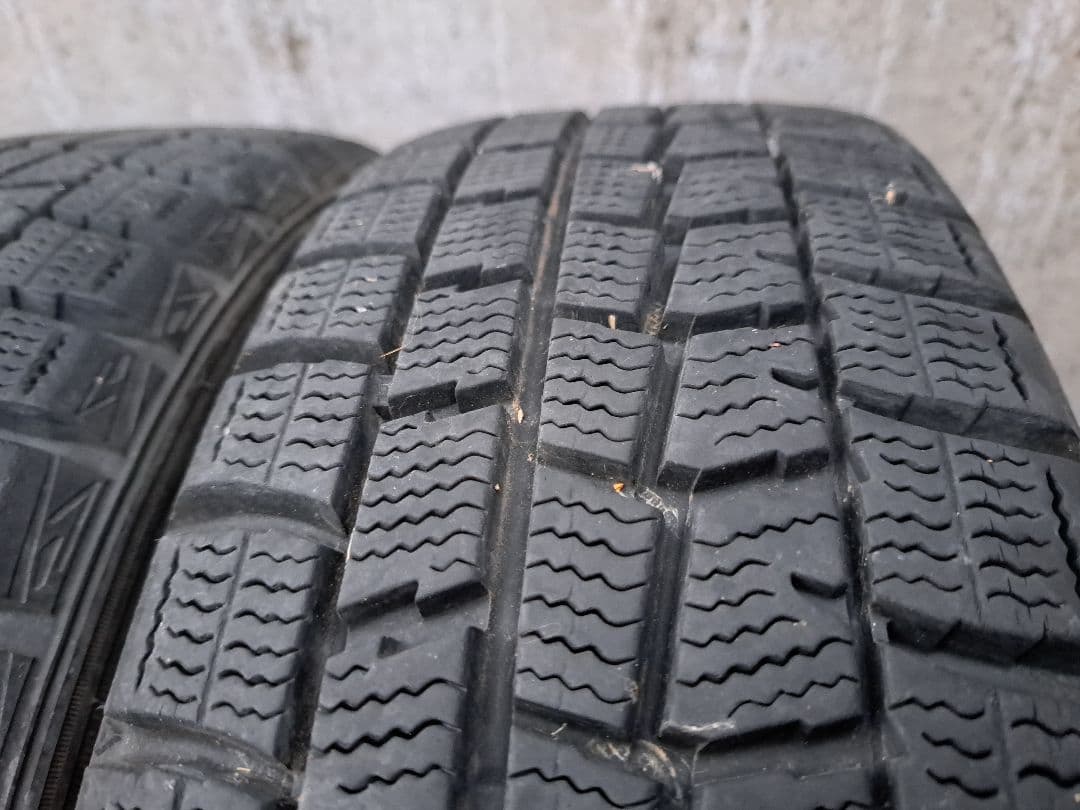 155/55R15バリ山！15×5J+45 4H100安心ダンロップ！中古です