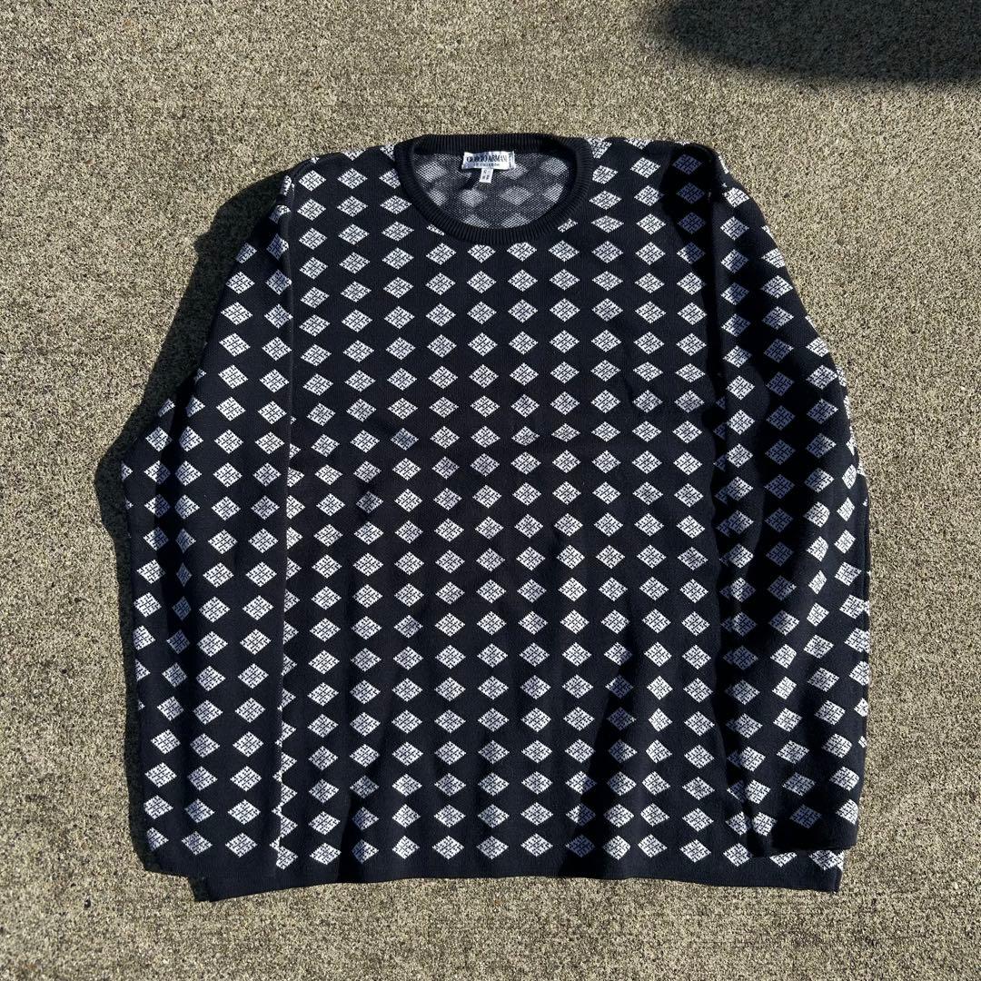 トップス 90s Giorgio Armani Cotton Knit Sweater