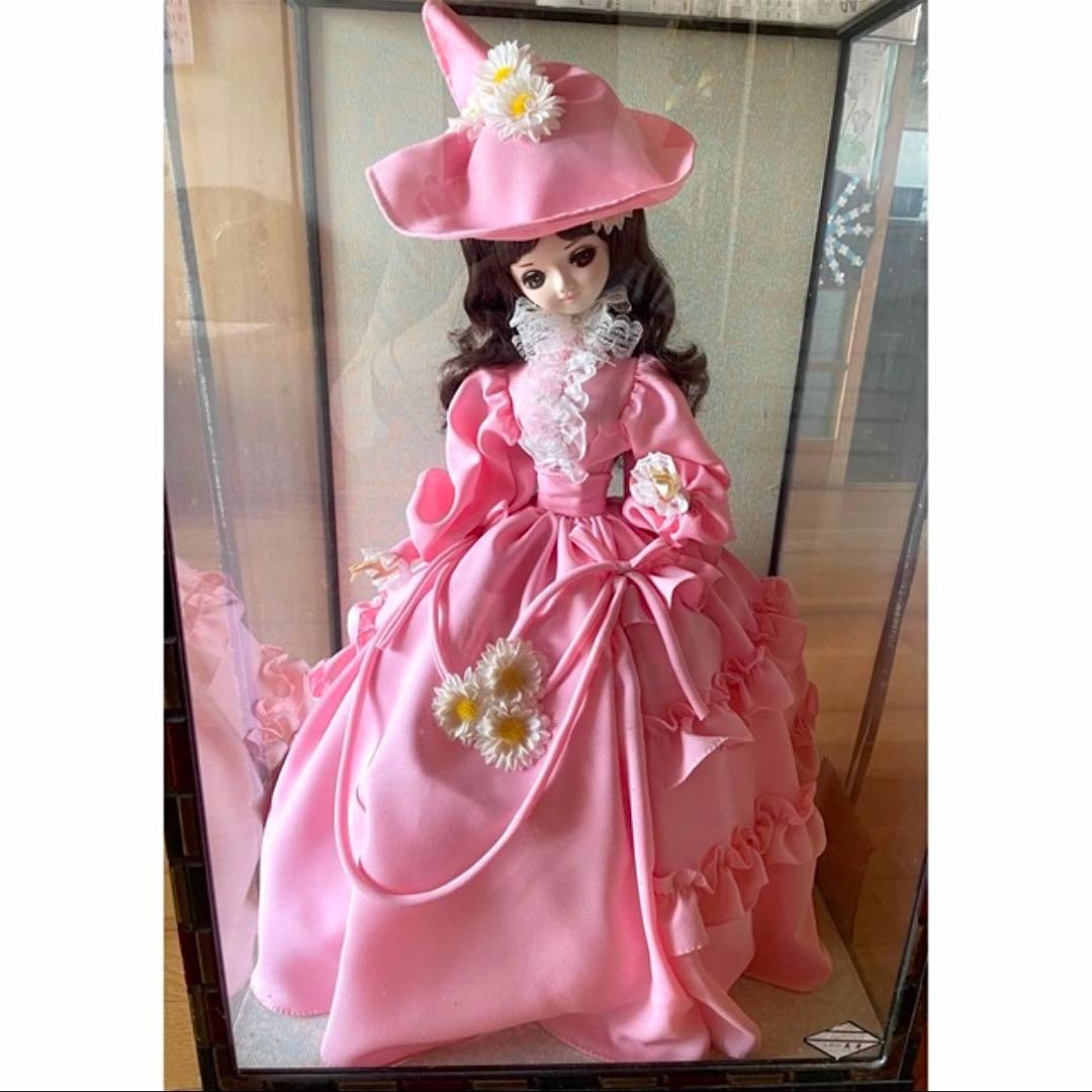 ●【美品】アンティーク フランス人形 専用クリアケース付 ドール マーガレット③