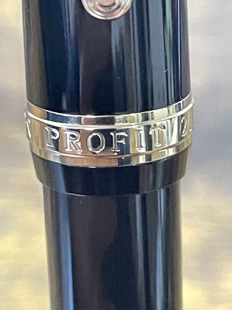 試筆のみ　MSニブ　ミュージック　ホワイトゴールド　21金　セーラー　万年筆