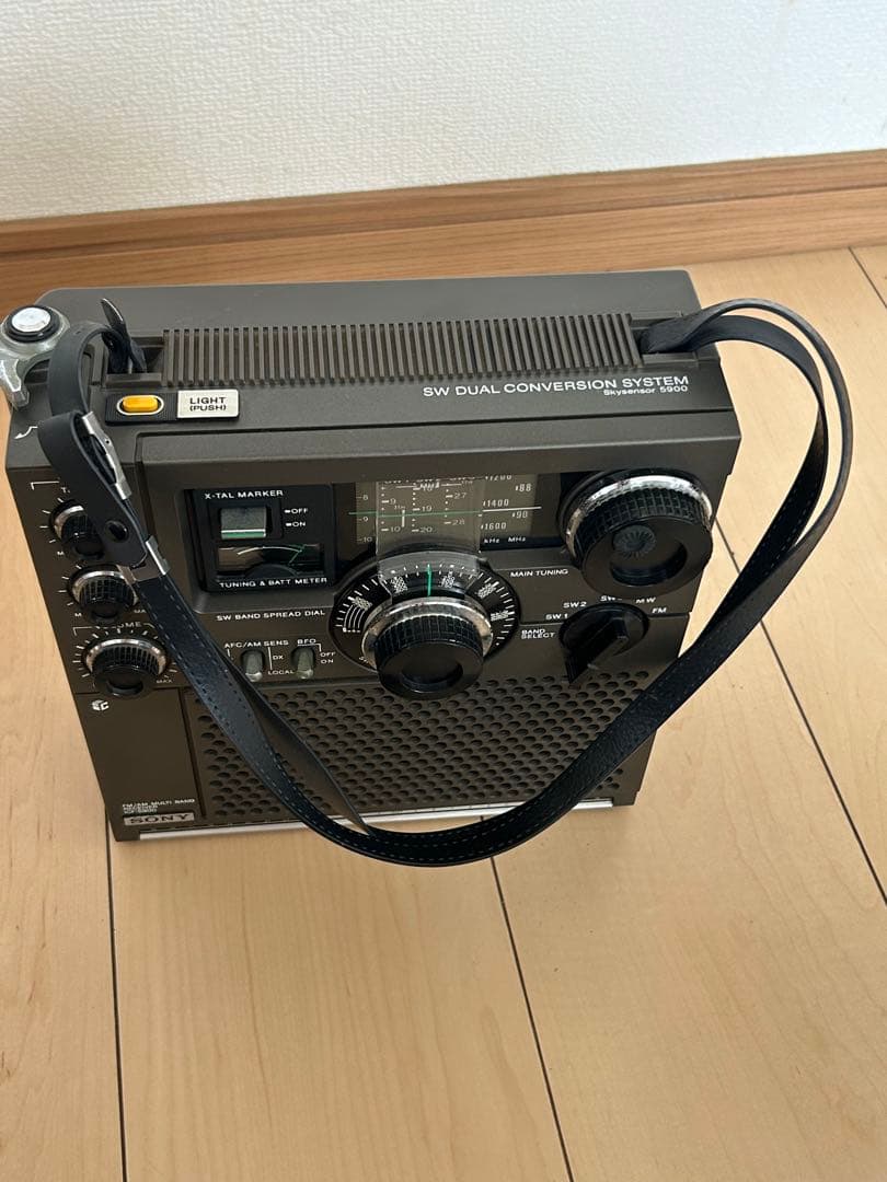 SONY ラジオ　ICF-5900 スカイセンサー5900 動作確認済み