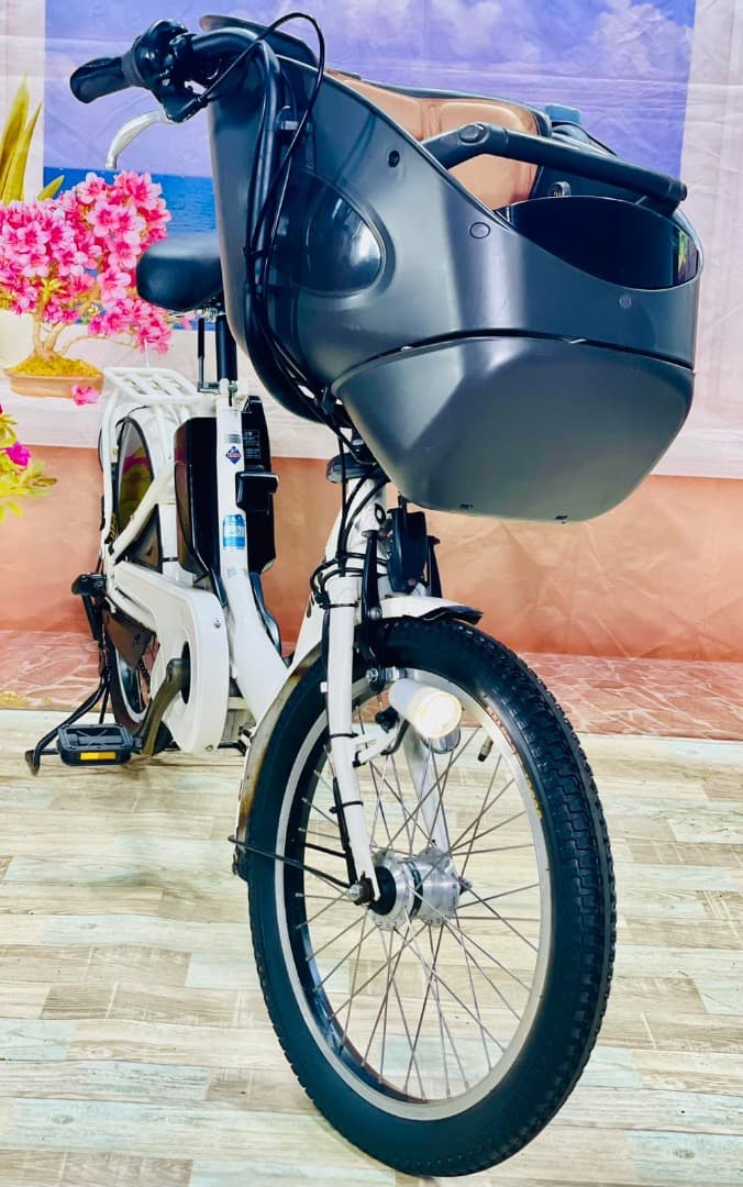 超破格 BIKKE ビッケ13AH⭐️　ブリヂストン子供乗せ電動自転車Y2341