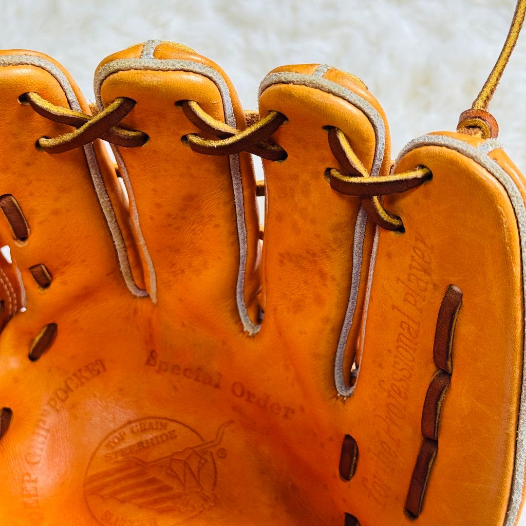 即戦力！高級スペシャルオーダー★ 久保田スラッガー硬式　内野　刺繍　グローブ