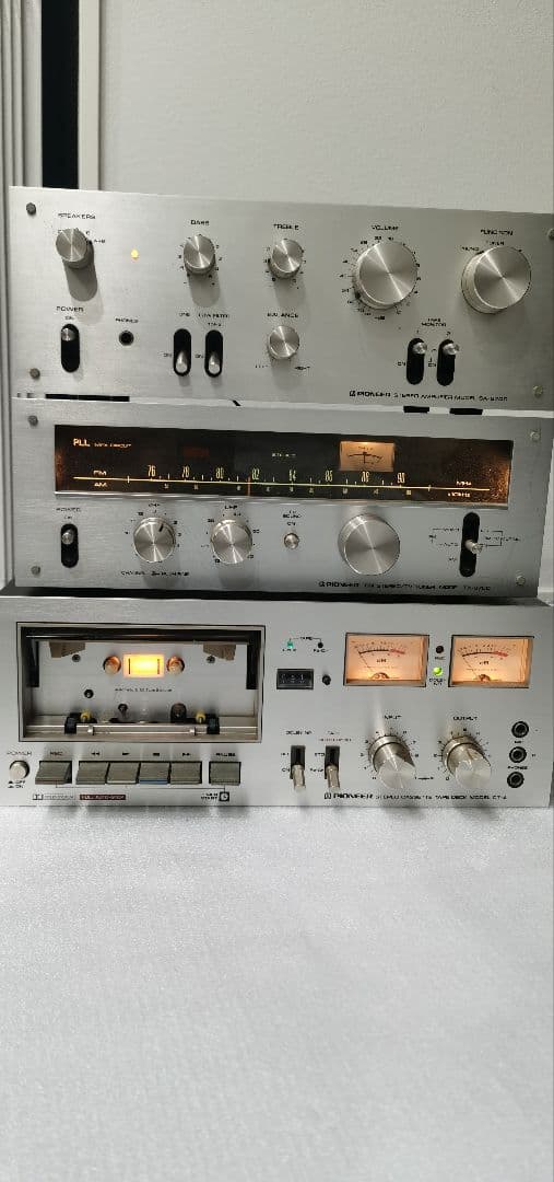 Pioneer カセットデッキ CT-4 . TX-6700 . SA-6700