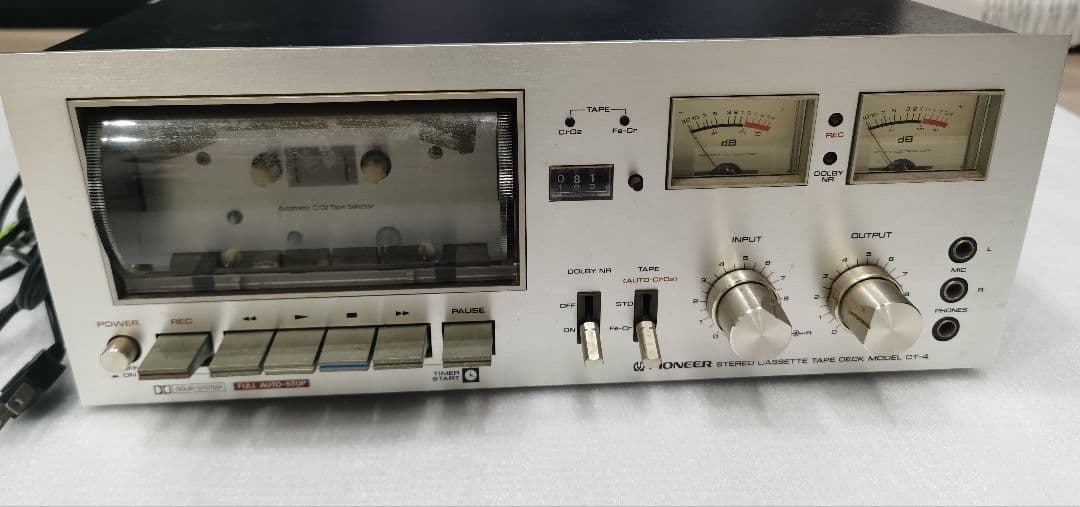 Pioneer カセットデッキ CT-4 . TX-6700 . SA-6700