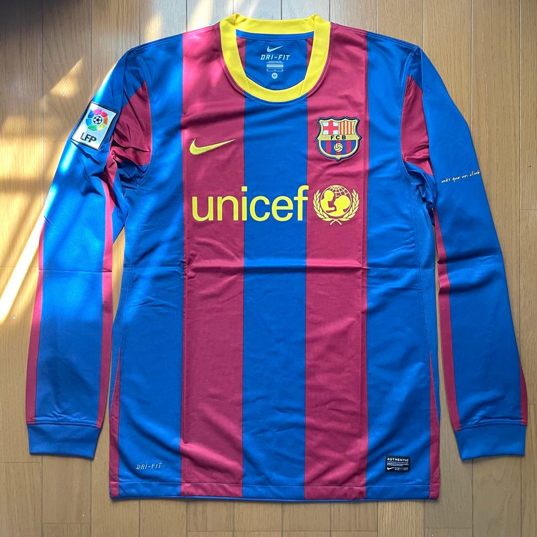 バルセロナ 2010-11 ホーム 長袖ユニフォーム