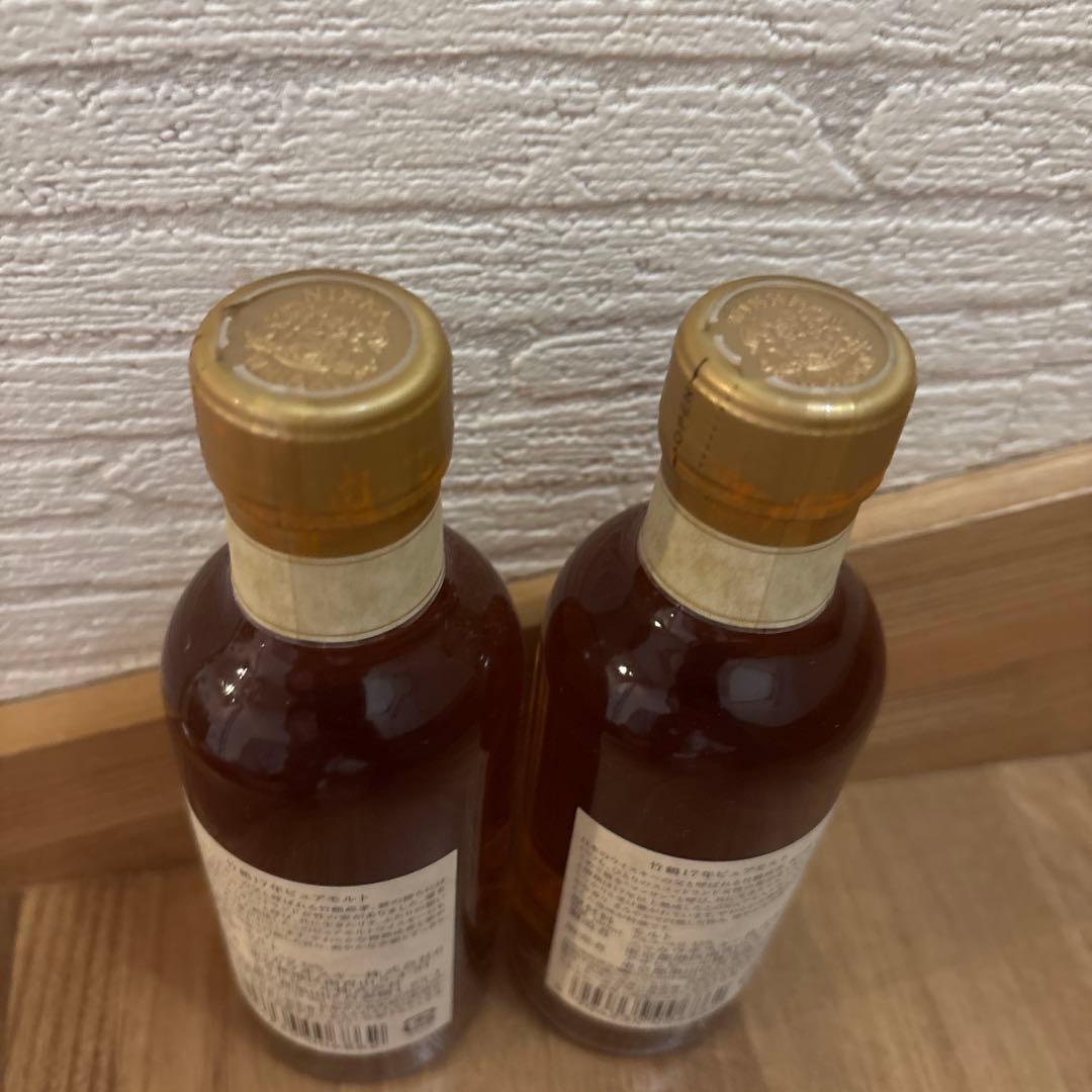 最終値下げ・早い者勝ち！竹鶴 17年 ピュアモルト 500ml 2本セット