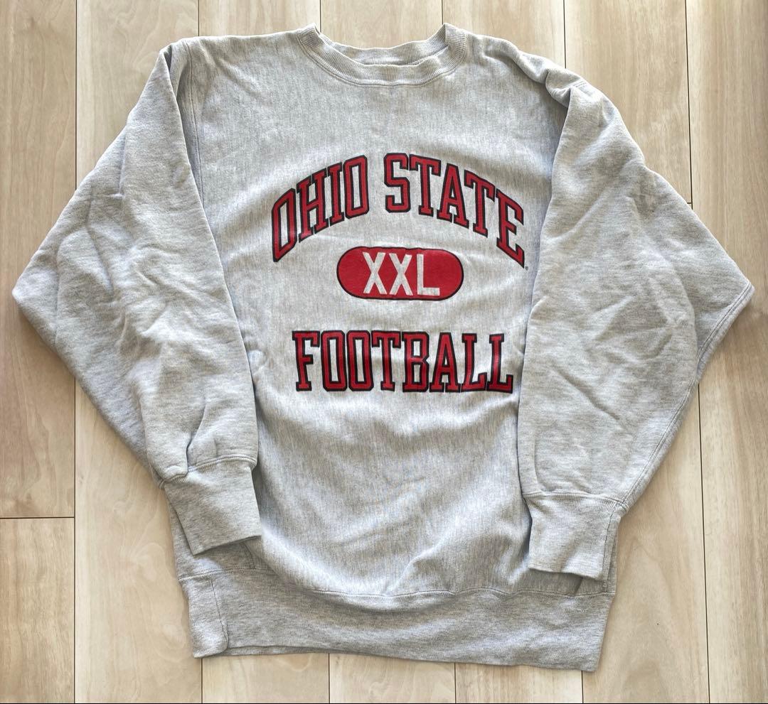 90s リバースウィーブ Ohio State football 3段ゴロ
