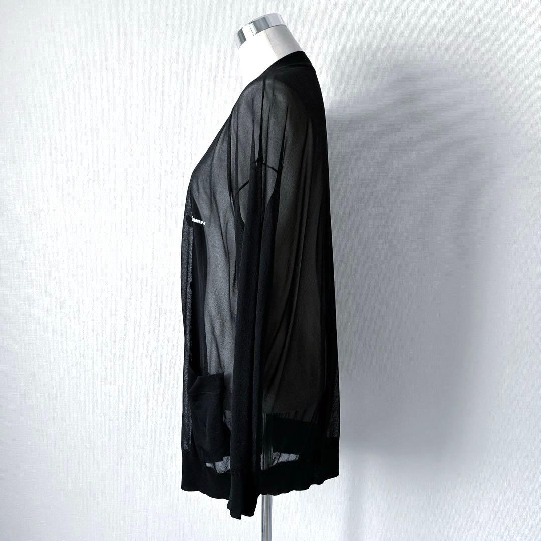 JohnLawrenceSullivan 24ss シースルーニットカーディガン