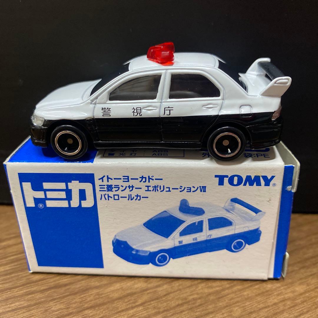 トミカ　イトーヨーカドー　三菱ランサーエボリューション　パトロールカー