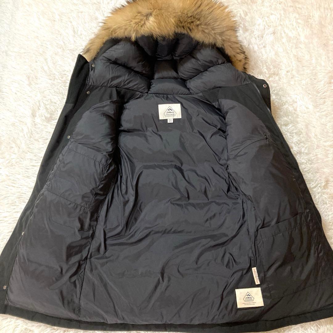 【人気定番モデル】 PYRENEX アヌシー　 ダウン　ブラック　M〜L相当