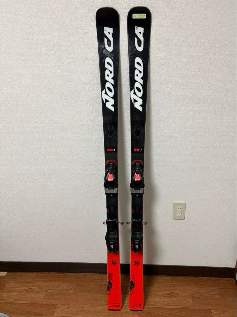 【祝日セール！！】ノルディカ　スキー板　ジュニア　GSJ 157cm