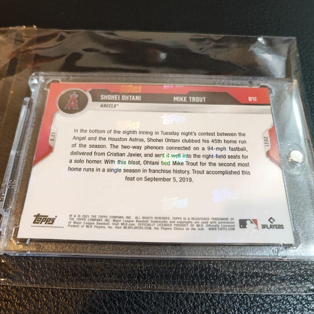 大谷翔平　トラウト　カード　世界限定49枚