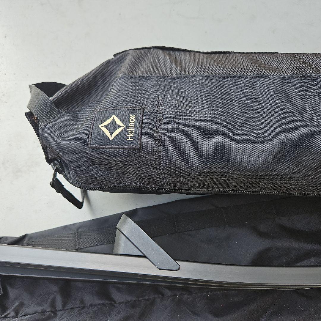 Helinox サンセットチェア　ブラック