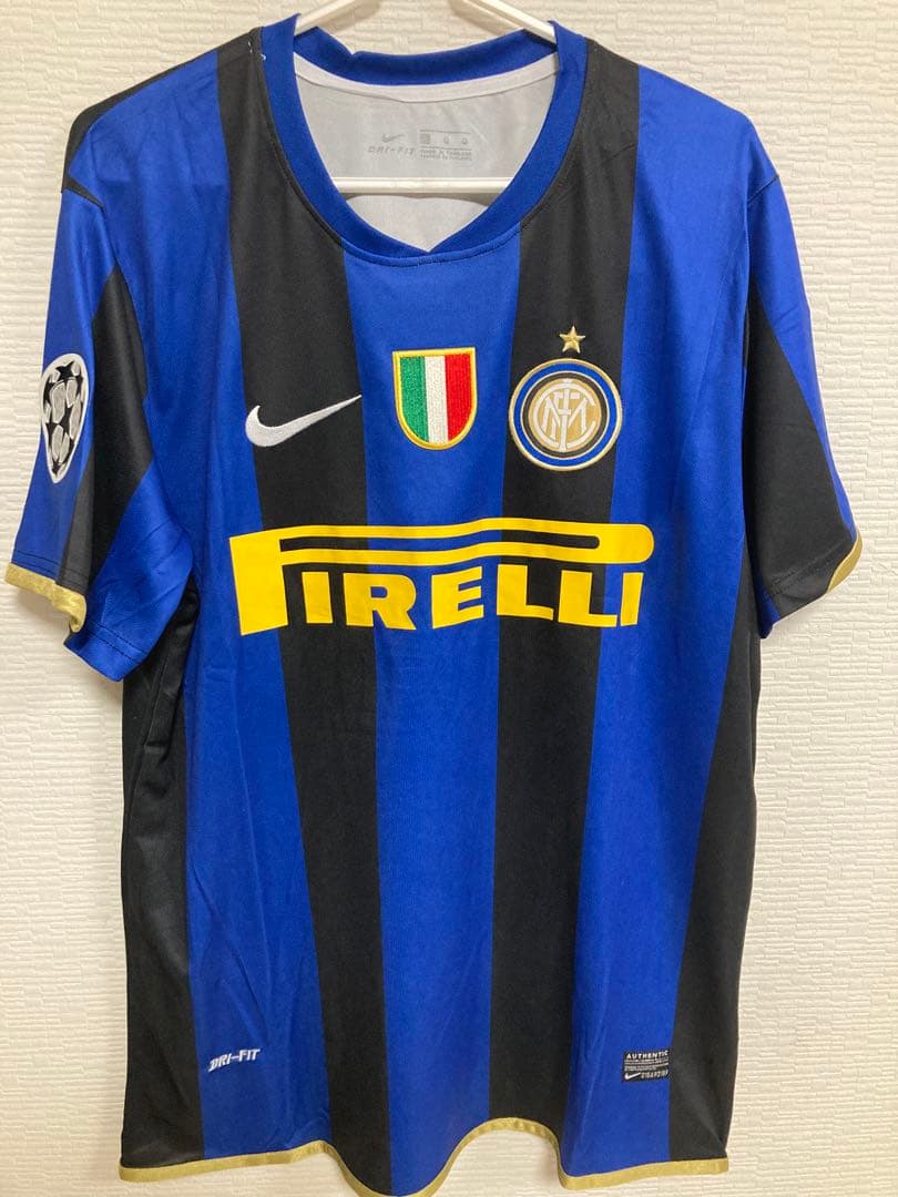 08-09 セリエＡ インテル イブラヒモビッチ ユニフォーム（H）