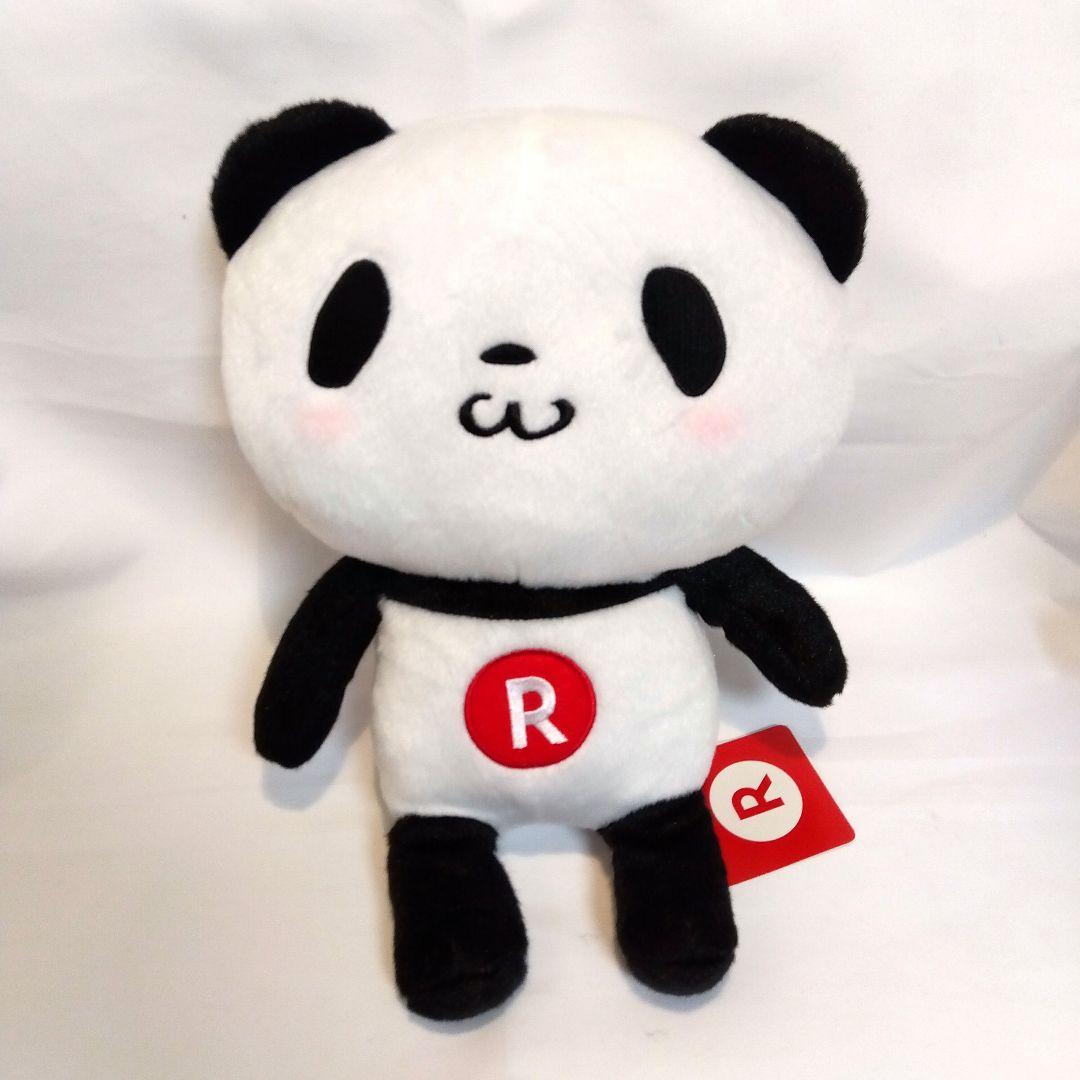 初期生産品★レア！楽天 お買いものパンダぬいぐるみ