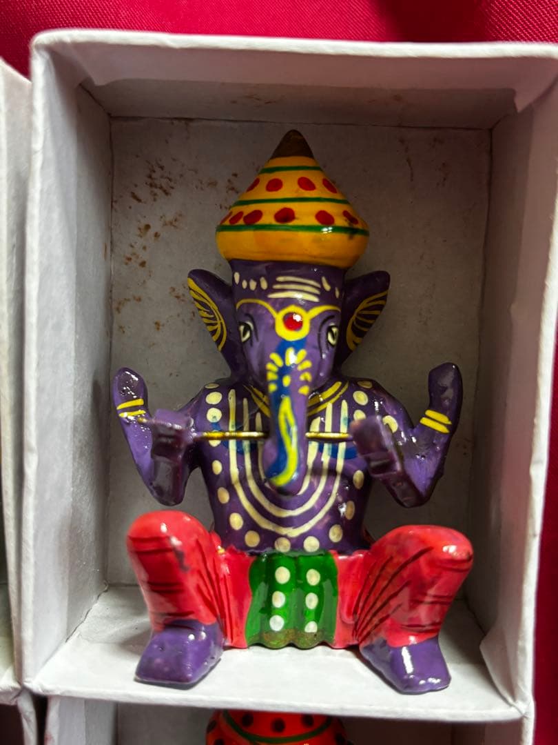 インド製 神様17体セット 開運 祈りの置物 スピリチュアル 守護神 ケース付き