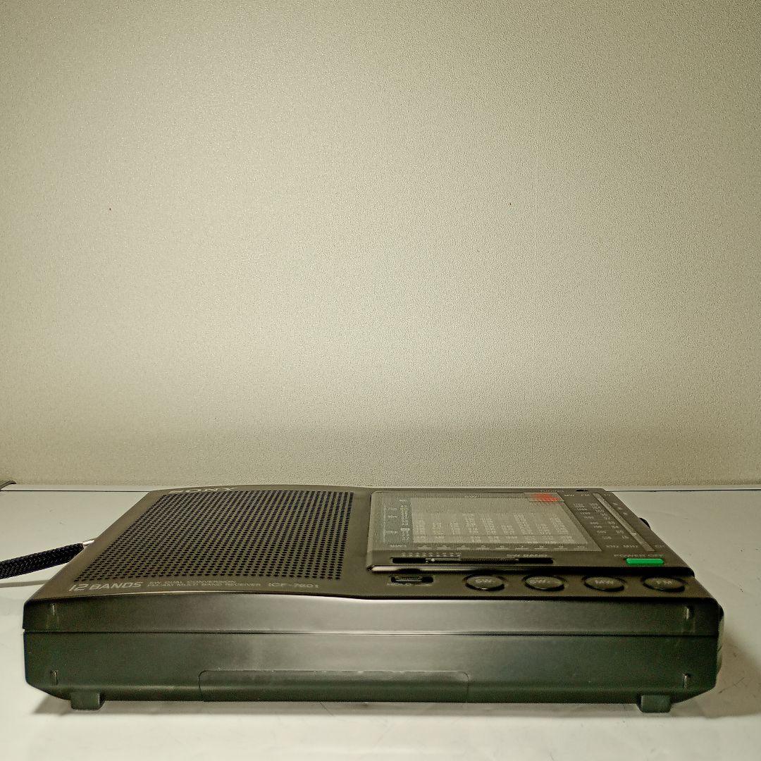 SONY 　BCLラジオ　ICF-7601 動作品　FM/MW/短波ラジオ
