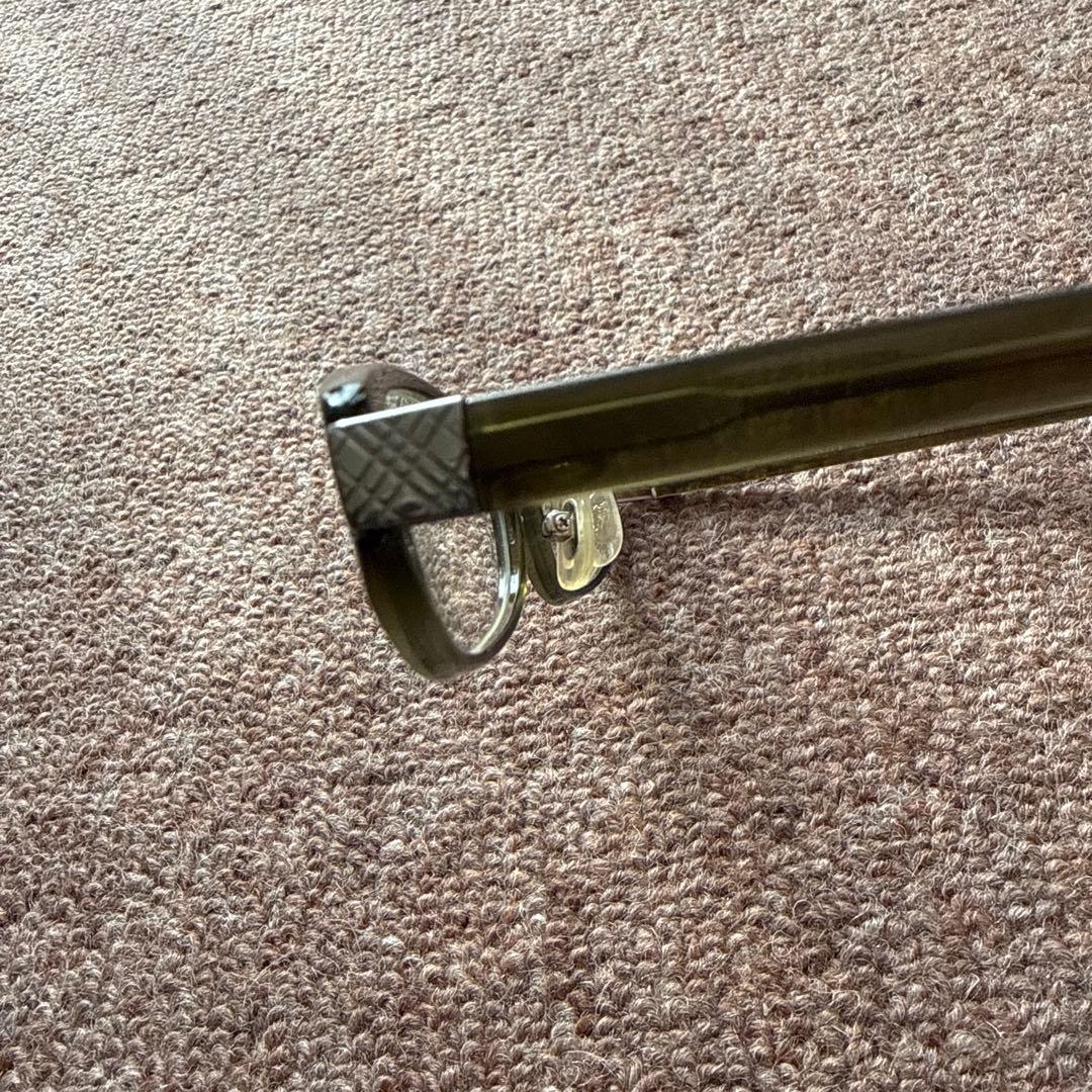 BURBERRY メガネ　グリーン