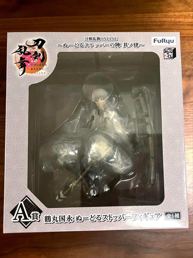 みんなのくじ　刀剣乱舞ONLINE A賞　鶴丸国永　ぬーどるストッパーフィギュア