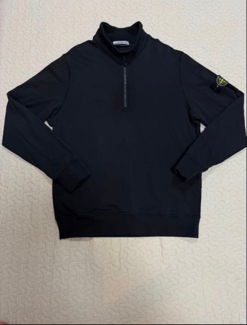 み*よ様 【美品】ストーンアイランド　ハーフジップスウェット
