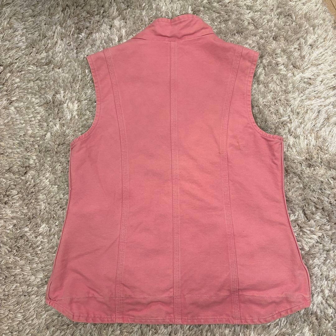 レア◎ carhartt カーハート WV001 VRS ダックベスト ピンク