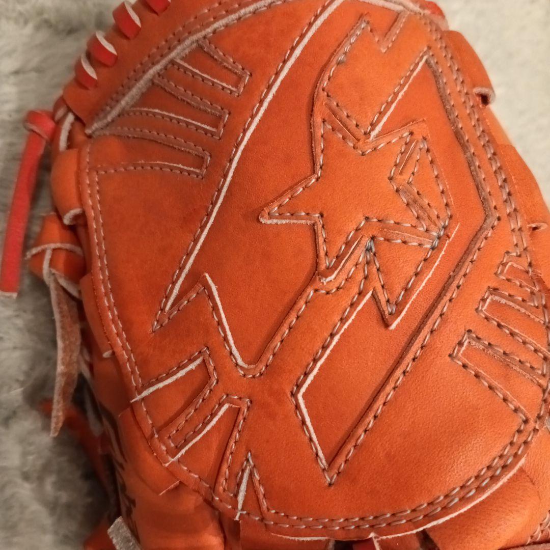 Mizuno Global Elite オレンジ グローブ左投げ