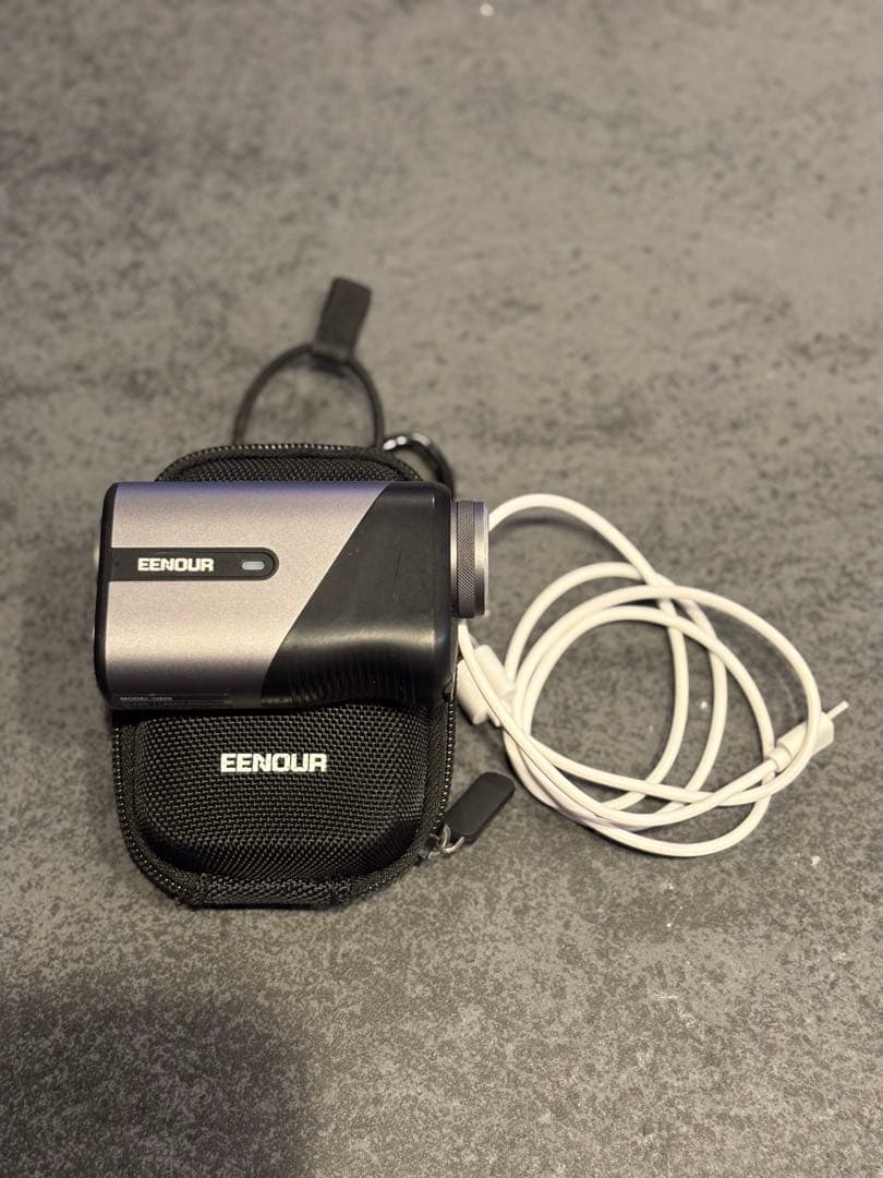 EENOUR ゴルフ用距離計 シルバー ケース付き