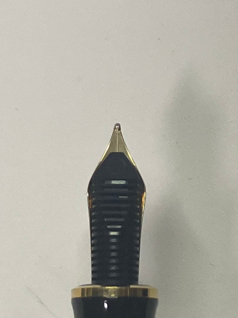 レア　Pelikan M400 brown-stripes F-nib 茶縞