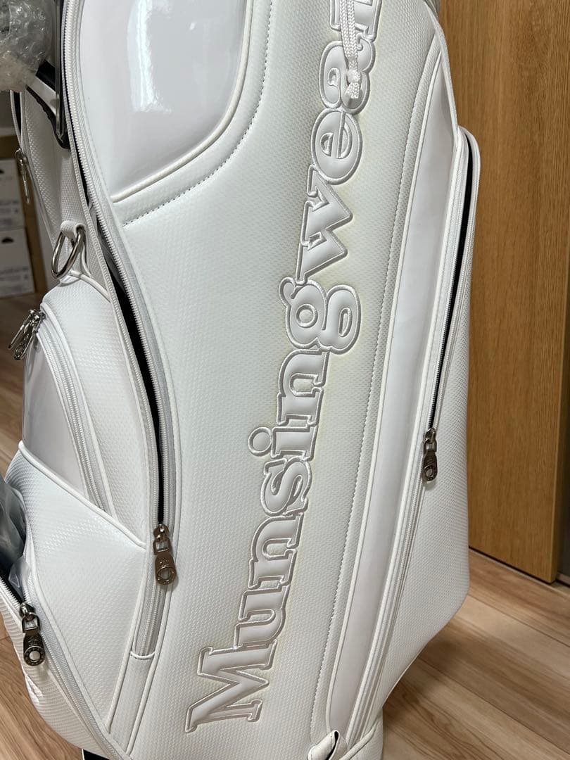 【新品未使用非売品】munsingwear キャディバッグ