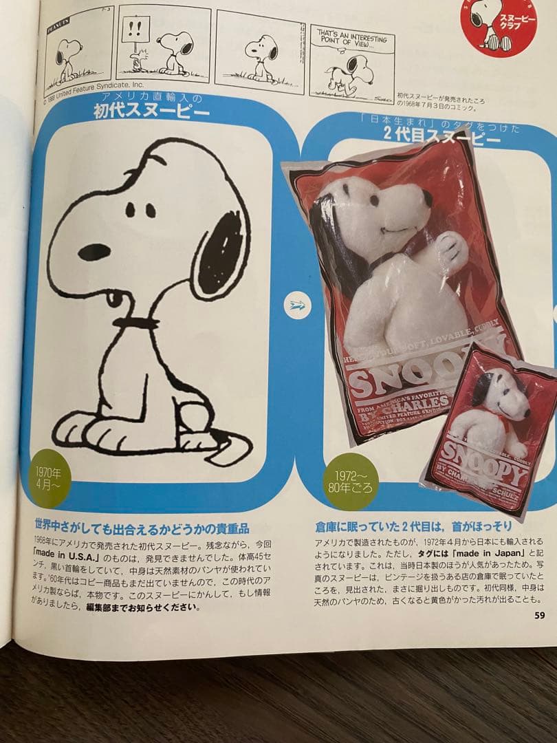 レア✨日本製✨ヴィンテージ スヌーピー ぬいぐるみ