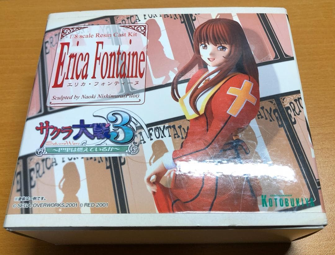 コトブキヤ エリカ・フォンティーヌ サクラ大戦 レジンキャスト絶版ガレージキット