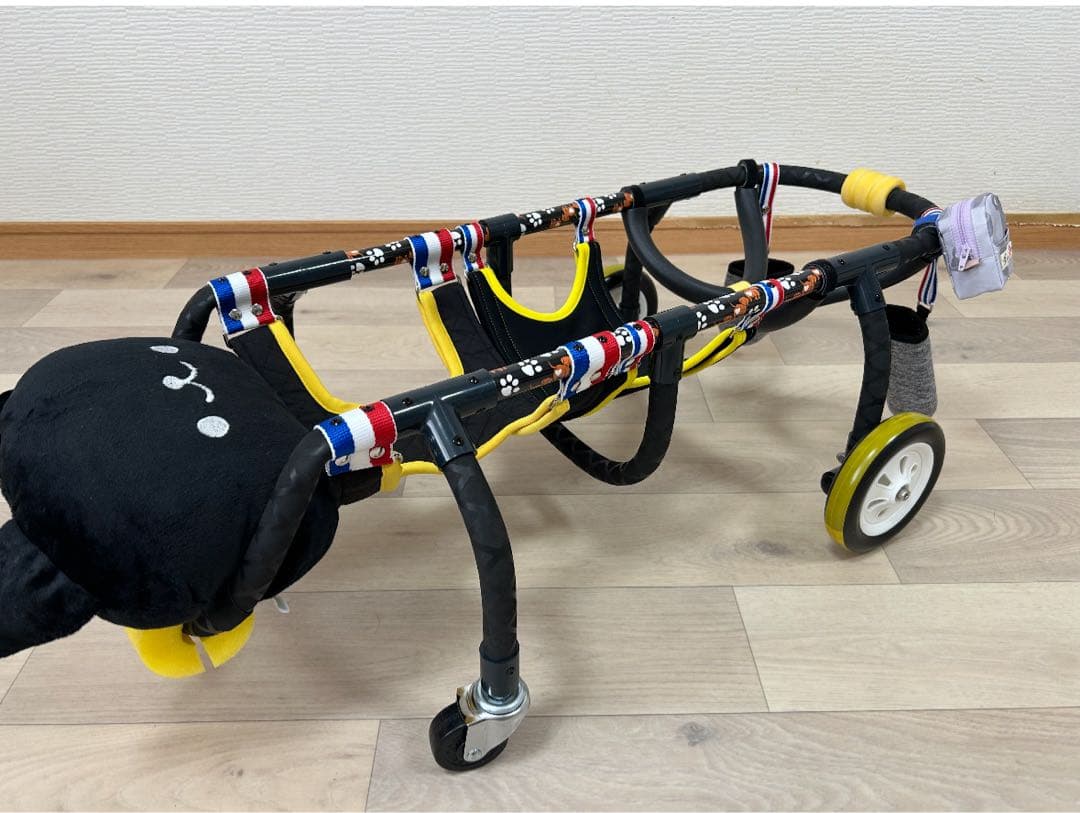 Mダックス歩行器、犬用車いす