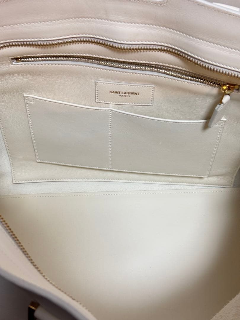 【YVES SAINT LAURENT】 クラシック Yライン カバス