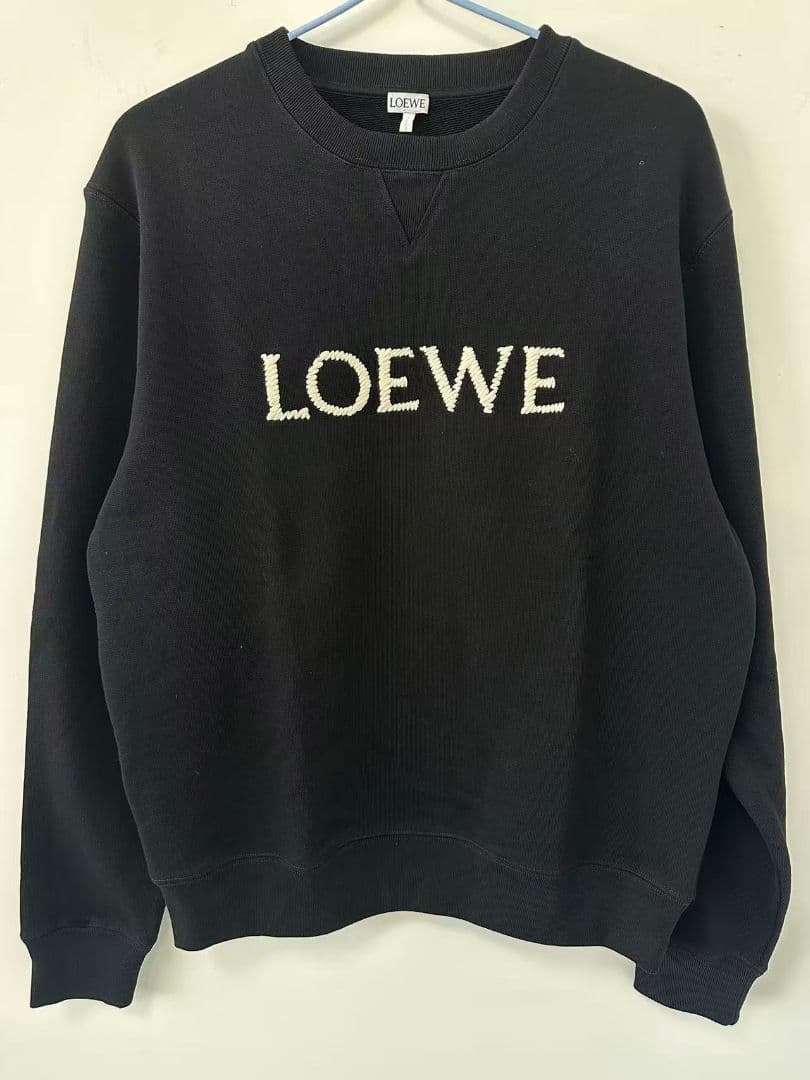 LOEWE ロエベ 新品同様 ブラック トレーナー M