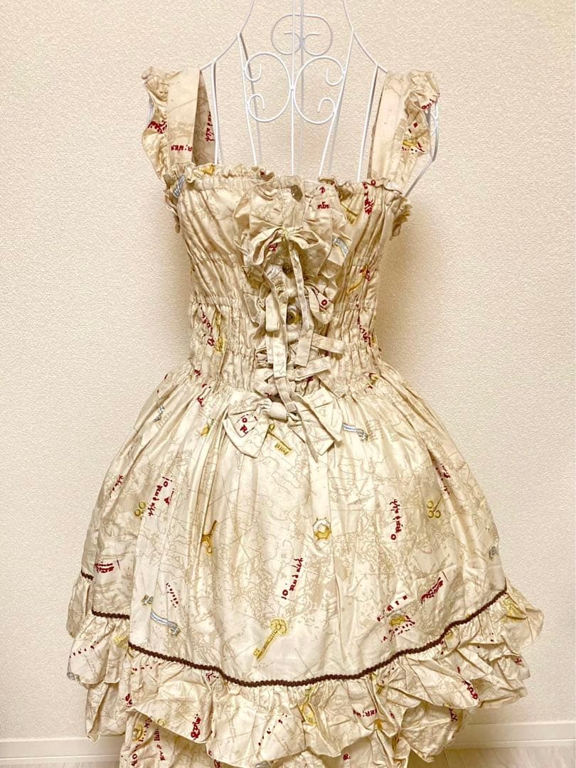 ♡morphose♡希少♡鍵柄 JSK/ベージュ