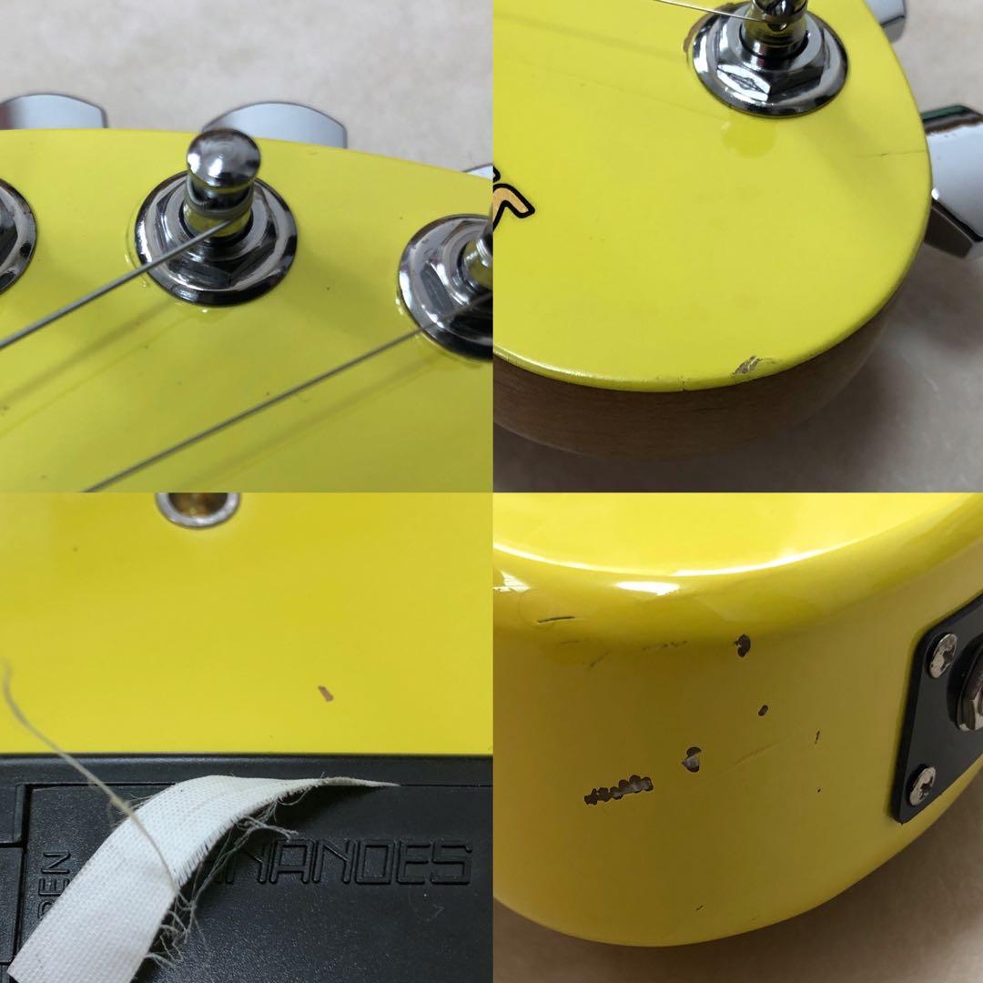 【超美品！！】ZO-3 イエロー アンプ内蔵ミニギター 専用ソフトケース付