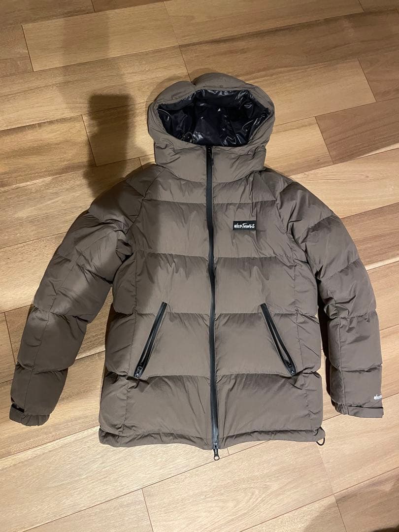 WILD THINGS ワイルドシングス　ダウンジャケット S ブラウン