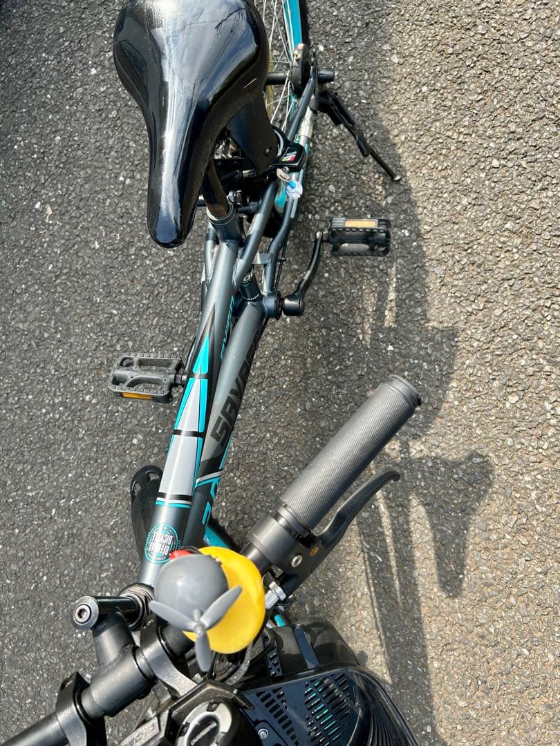 ジュニアスポーツ自転車 ブラック/ターコイズ 20東京都内自取7500円割引き