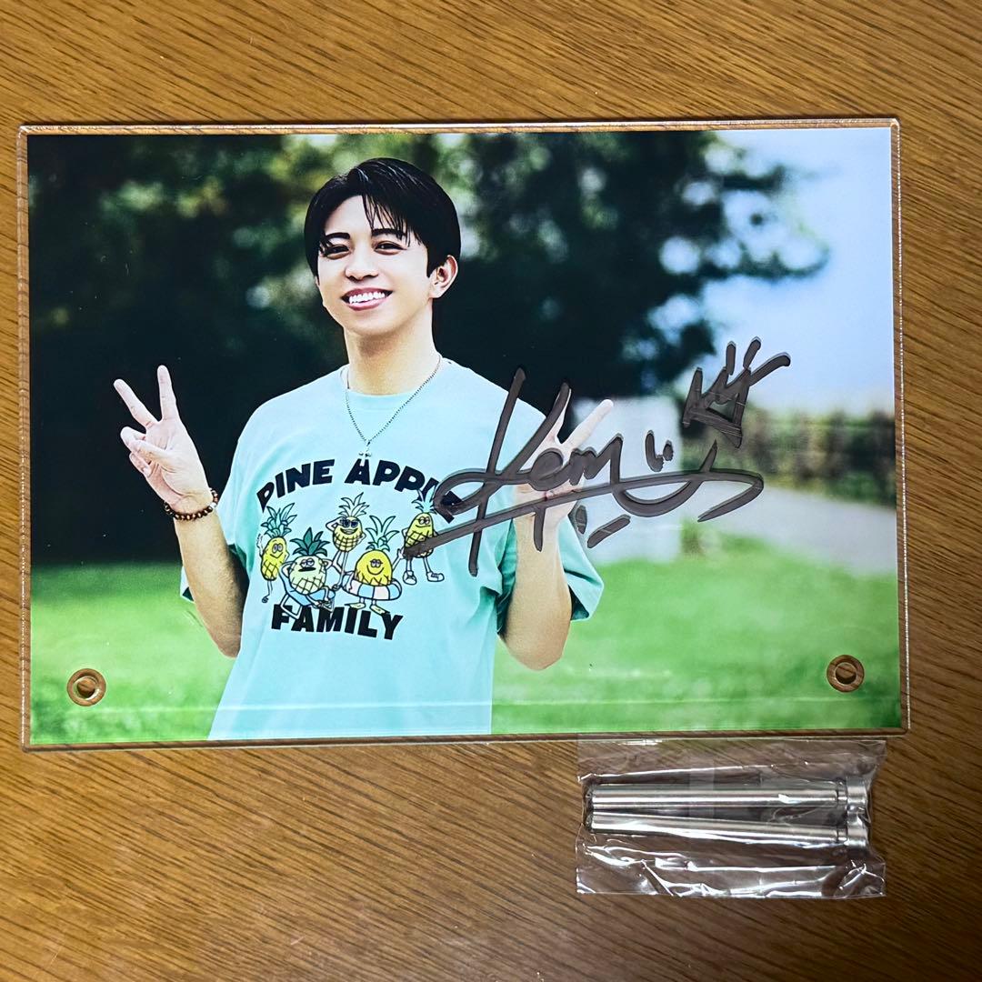 MATSURI 結成記念オンラインくじ アクリルパネル 橋爪健二