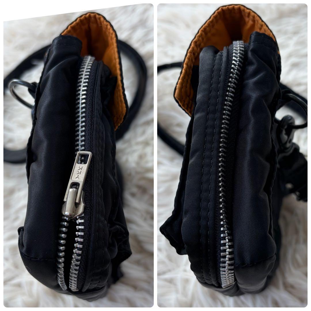 【極美品】ポーター タンカー サコッシュ 2way ブラック 吉田カバン