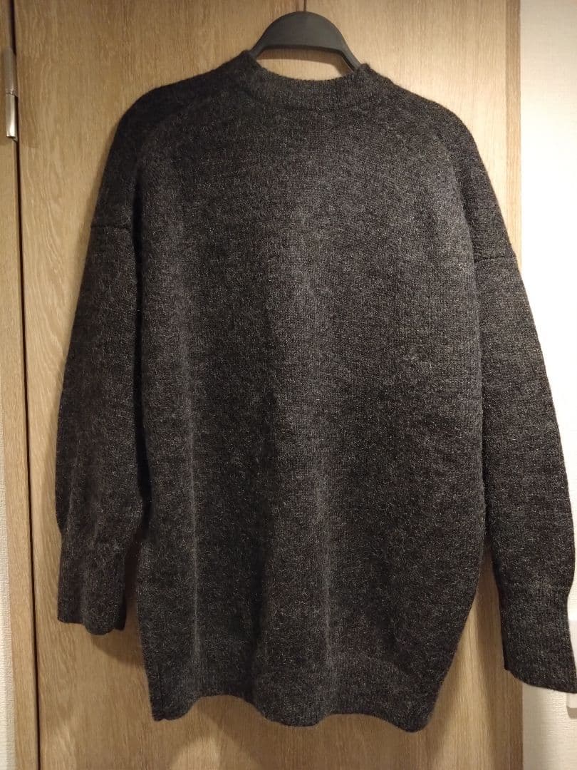 新品タグ付！ 大きいサイズ 46 23区モヘヤ混　Vネックカーディガン