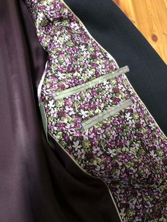 PaulSmith ポールスミス　スーツ　花柄　成人式　セットアップ