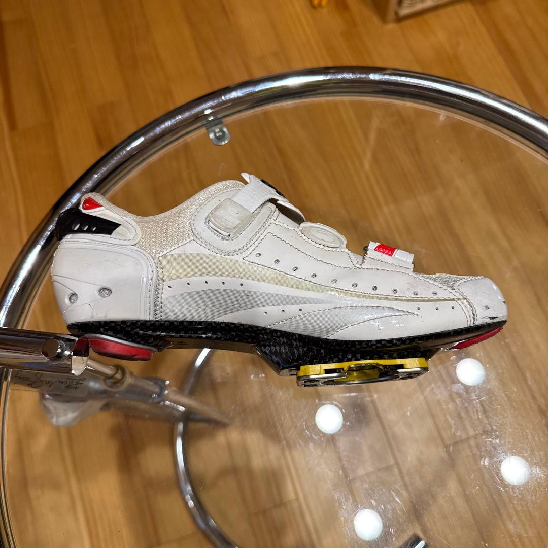 シディ SIDI エルゴ ERGO3カーボン　白 EU41 スピードプレイ専用