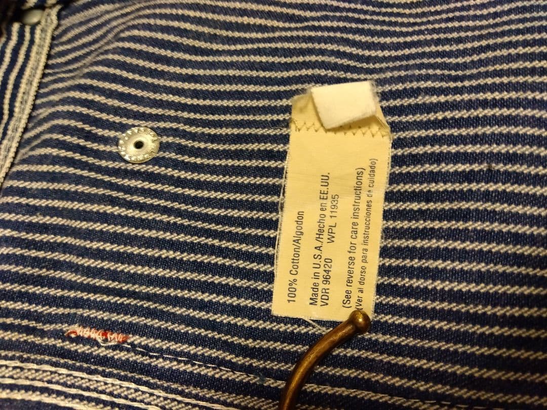 ビッグマック 80sヴィンテージ ヒッコリーオーバーオール