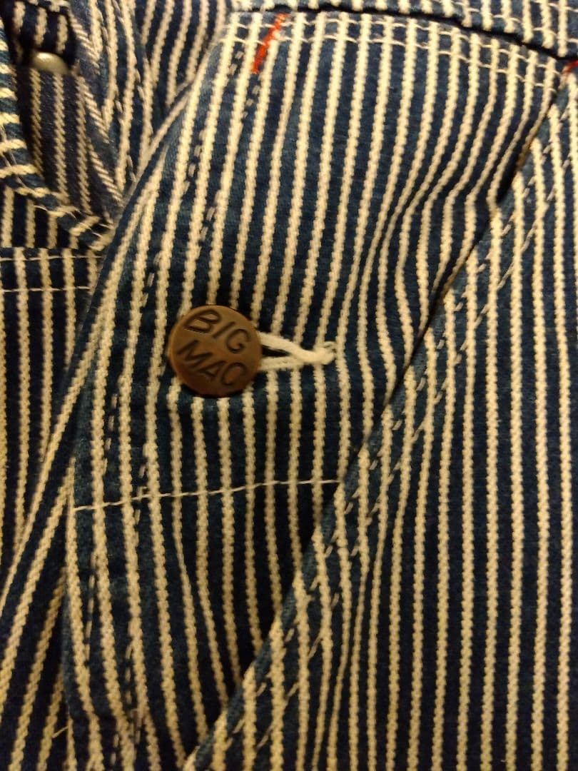 ビッグマック 80sヴィンテージ ヒッコリーオーバーオール