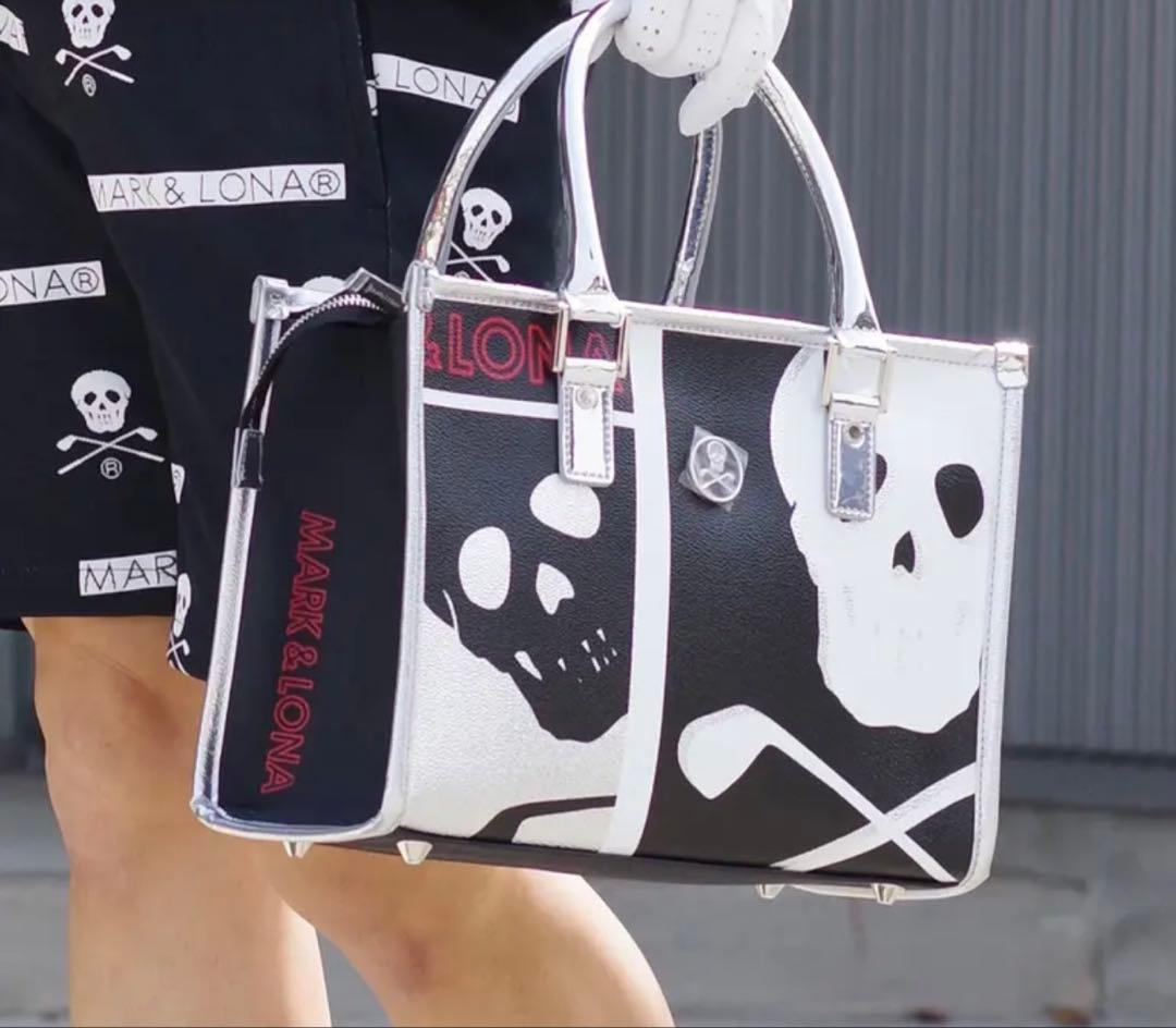 【完売品】マークアンドロナ 2024年モデル カートバッグ ゴルフ スカル