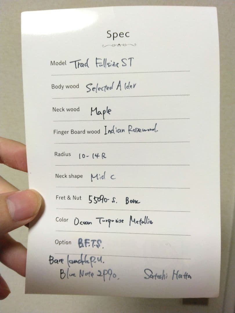 ギター infinite Trad Fullsize ST P90